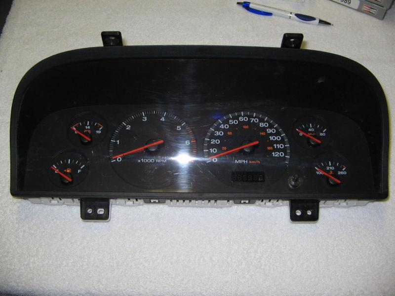 2004 jeep cherokee instrument panel