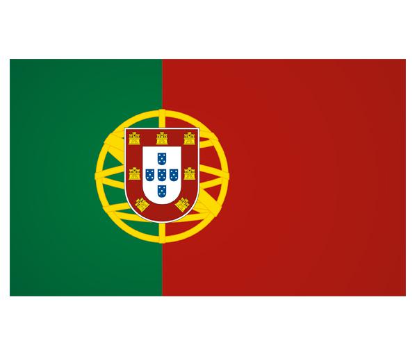 Portugal flag decal 5"x3" portugese vinyl car window bumper sticker zu1