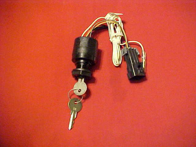 Mercury ign switch assy/2 keys, 87 88107t12, quicksilver, new in the pack.