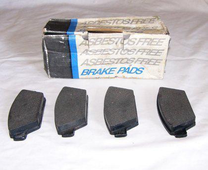 Organic brake pads for 90~94 eclipse,laser & talon nr! 