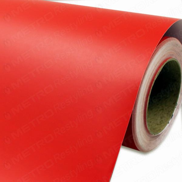 60in x 12in 3m 1080 matte red vinyl vehicle decal wrap film sheet (5 sq.ft)