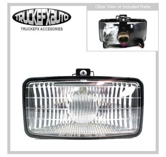 Fog light with bulbs new clear lens right or left hand chevy halogen rh lh side