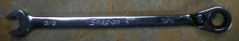 Snap on soexr12  3/8" 12 point  standard flank & combination ratchet wrench usa