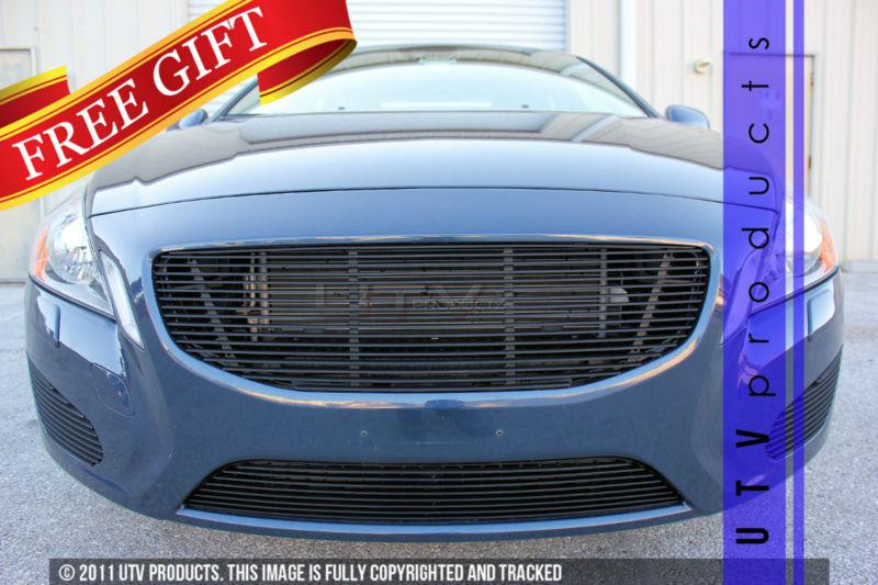 2011 - 2013 volvo s60 4pc combo black billet grille custom 11 12 w/replacement