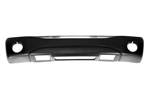 Replace ch1000418pp - 04-06 dodge durango front bumper cover factory oe style