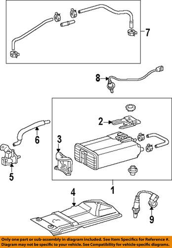 Toyota oem 894650e040 oxygen sensor