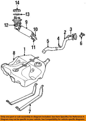 Mopar oem 4764926ab fuel system-filler pipe