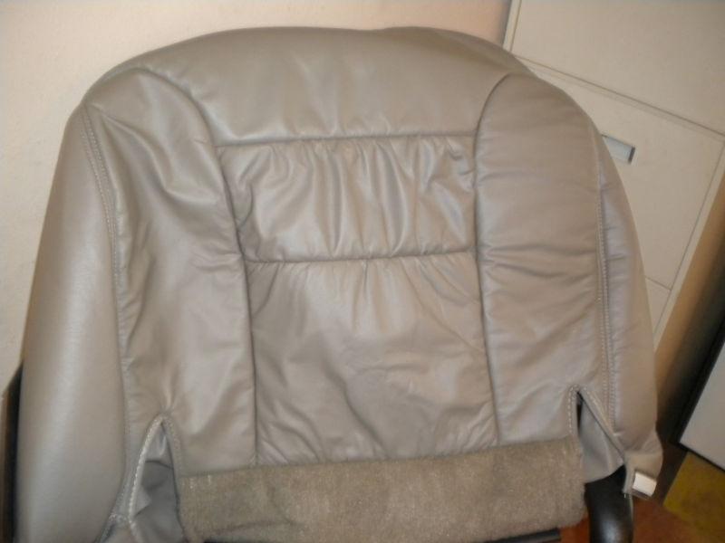 New in box leather seat cover