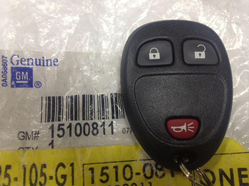 Brand new gm remote keyless entry gm 15100811 fob transmitter clicker key hhr 