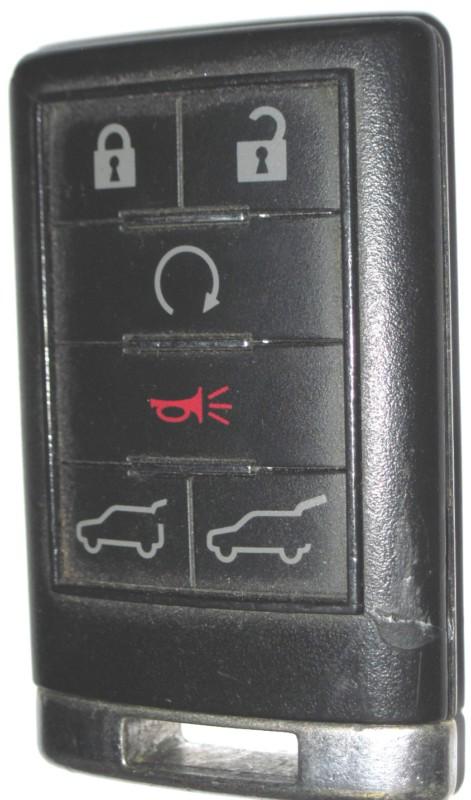  07-09 escalade keyless factory oem remote key fob entry transmitter smartkey