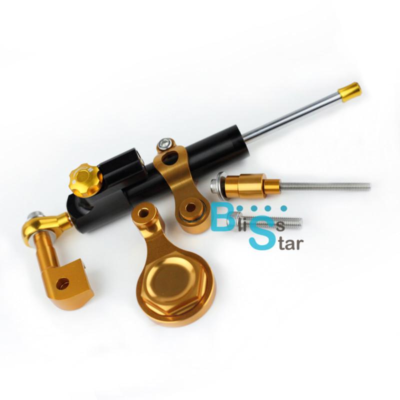 Steering damper stabilizer complete kit for yamaha yzf r6 2006-2012