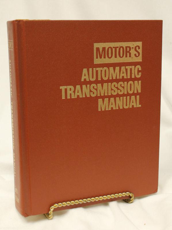 Motor's automatic transmission manual 5th edition - excellent condition