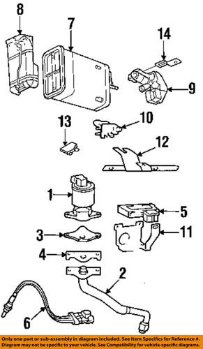 Gm oem 24508969 emission-egr pipe