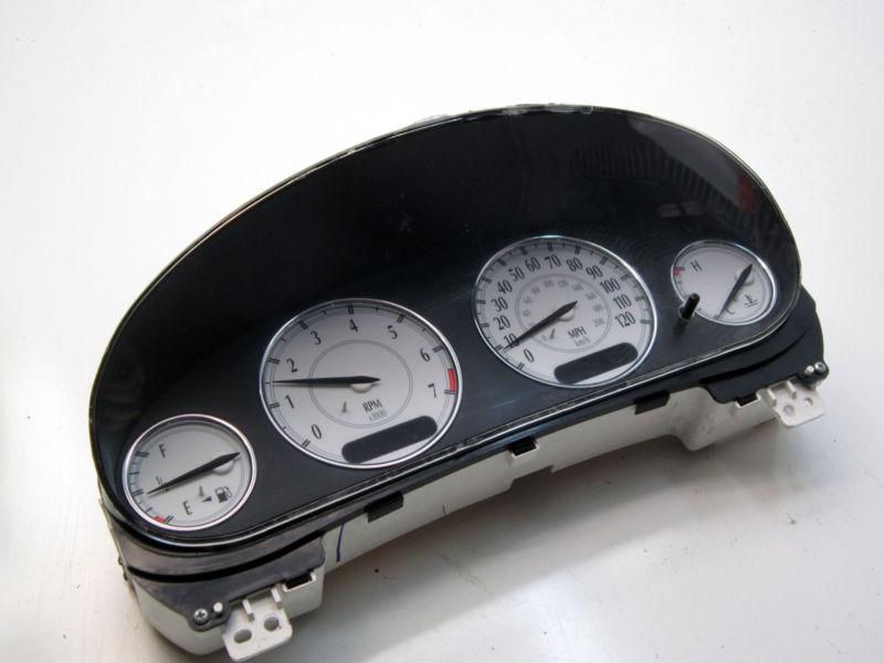 Oem 1999 2000-2004 chrysler 300m 3.5l auto speedometer gauge cluster 141,300k