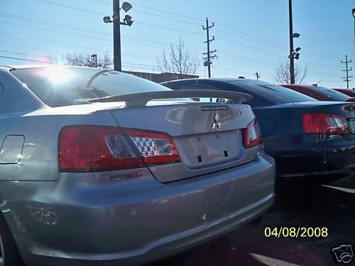 2004 2005 2006 2007 2008 2010 2011 mitsubishi galant spoiler - custom style