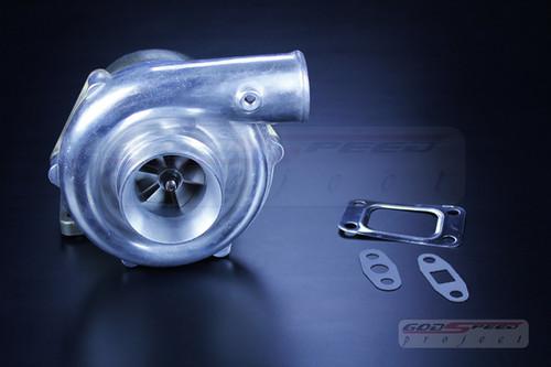 Godspeed t3t4 t4e turbo /50 compressor / 48 trim / t3 / 4 bolt exhaust / 350hp+