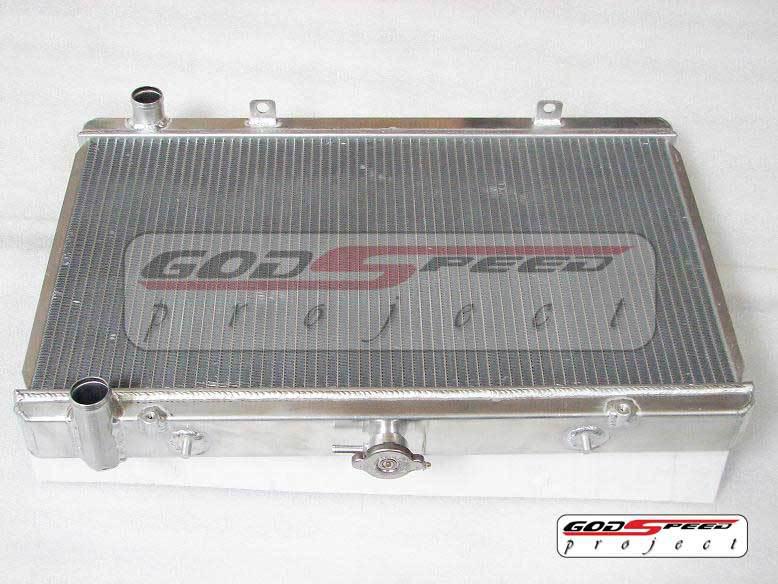 Gsp 89-94 240sx s13 ka24 silvia 2 row aluminum radiator turbo/na performance