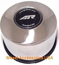 American racing stainless short wheel center cap part1425091ss (5x5.5" & 6x5.5")