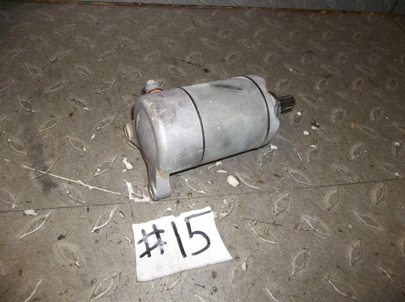 #15 2002 polaris sportsman 500 starter motor *