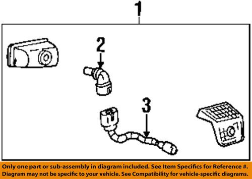 Ford oem xl3z13466aa fog lamp bulb