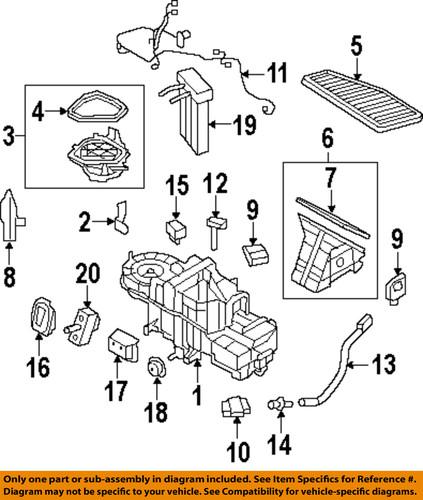 Ford oem al8z-19849-a a/c expansion valve