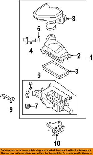 Ford oem 9t4z9647a air intake-mount bracket