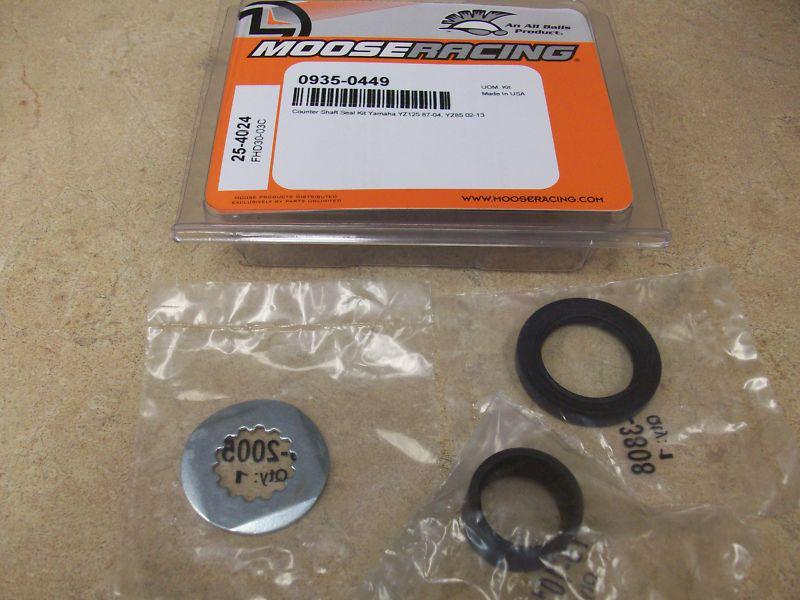 New countershaft counter shaft seal + bushing kit yamaha yz85 yz 85 2002-2013