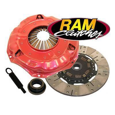 Ram clutch kit powergriphd iron/organic 1 1/8"- 26-spline 11" disc gm v8 kit