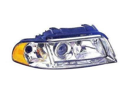 Passenger side headlight head lamp assembly, rh, halogen, from vin x20001