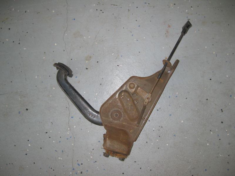 1965 gto, tempest emergency brake pedal assembly 