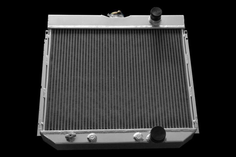 3 rows 62mm aluminum radiator for 1963-1969 ford fairlane 1967-69 mustang 