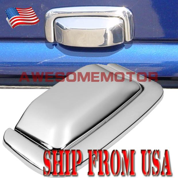 Us chrome plated tailgate handle cover for 2000-2006 chevy suburban gmc yukon