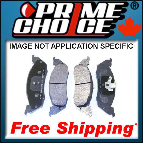 New premium complete set of rear metallic disc brake pads with shims