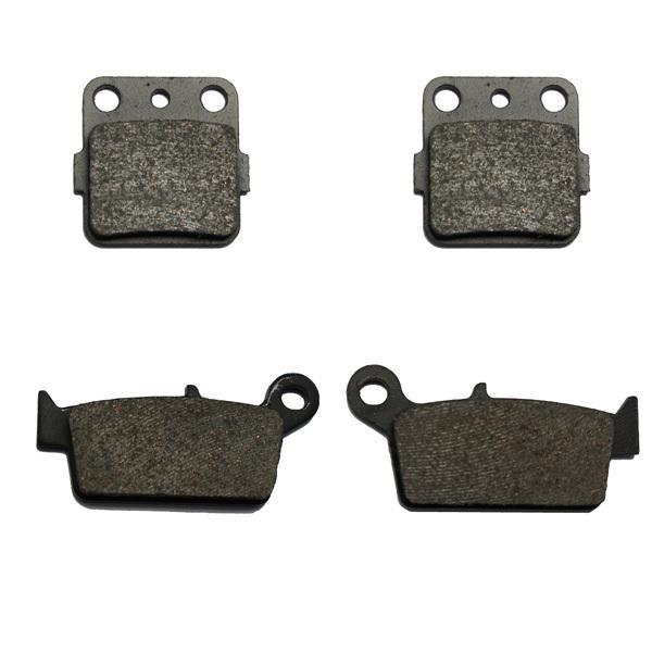 1992-02 honda cr 80 r cr80 cr80r rb expert kevlar carbon front + rear brake pads