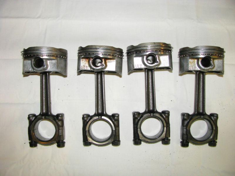 1991 kawasaki ninja zx11 zx11c  pistons and connecting rods complete