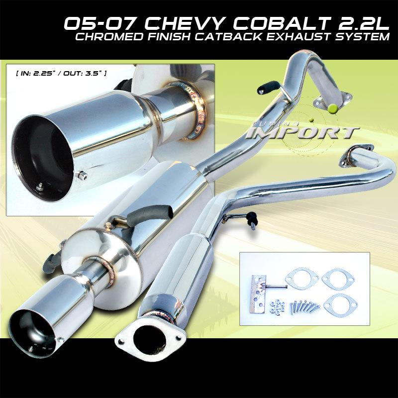 Brand new catback exhaust system muffler 2.2l 4cyl 2dr coupe/4dr sedan ls/lt/ltz