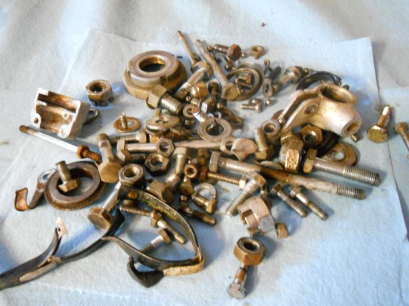 1965 honda cb160 hardware parts lot #2   ahrma