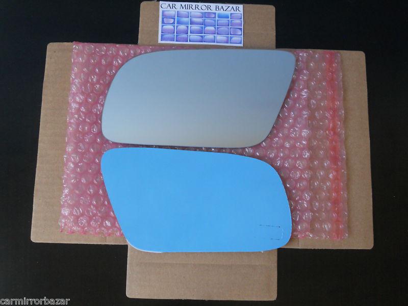 99-05 audi a4 a6 a8 s4 s6 s8 mirror glass driver side left lh + adhesive - 685lc