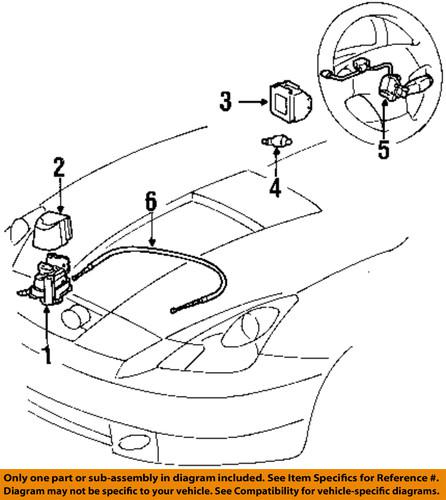 Toyota oem 8463020151 switch, cruise control/cruise control switch