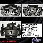 Centric parts 141.42046 front left rebuilt caliper with hardware