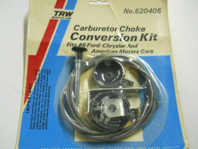 Carburetor choke conversion kit universal fits ford chrysler & amc cars