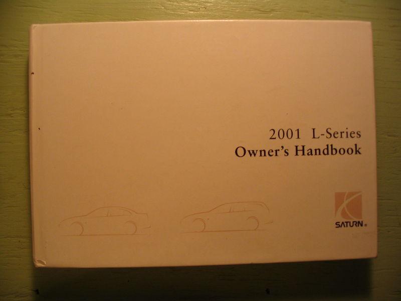 2001 saturn l-series owner's manual