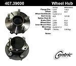 Centric parts 407.39000 rear hub assembly