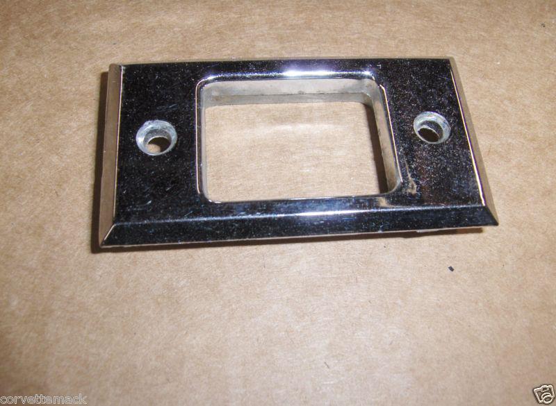 Corvette seat back release button bezel 70,71,72,73,74,75,76,77,78