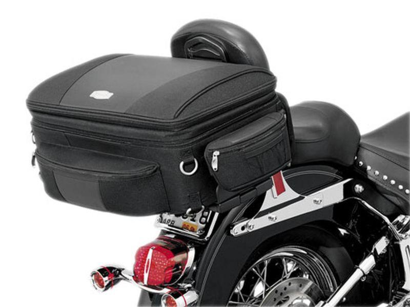 New kuryakyn grantraveler bag tail bag, black, 17" x 22" x 11"