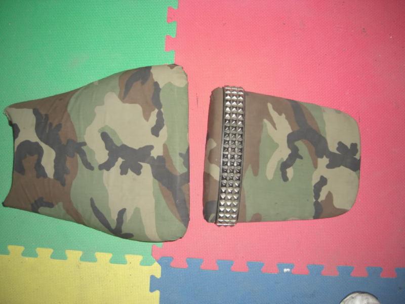 Rear seats back front pair camo cbr1000rr cbr1000 cbr 1000 1000rr 04 05 06 07