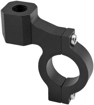 Bikemaster t3 handlebar mirror adapter for lever brackets 8mm black