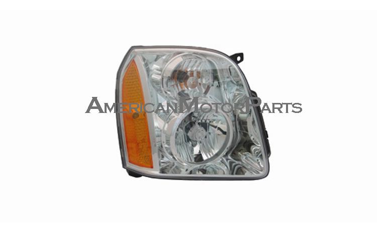 Right passenger side replacement headlight 07-08 gmc yukon non denali - 15904466