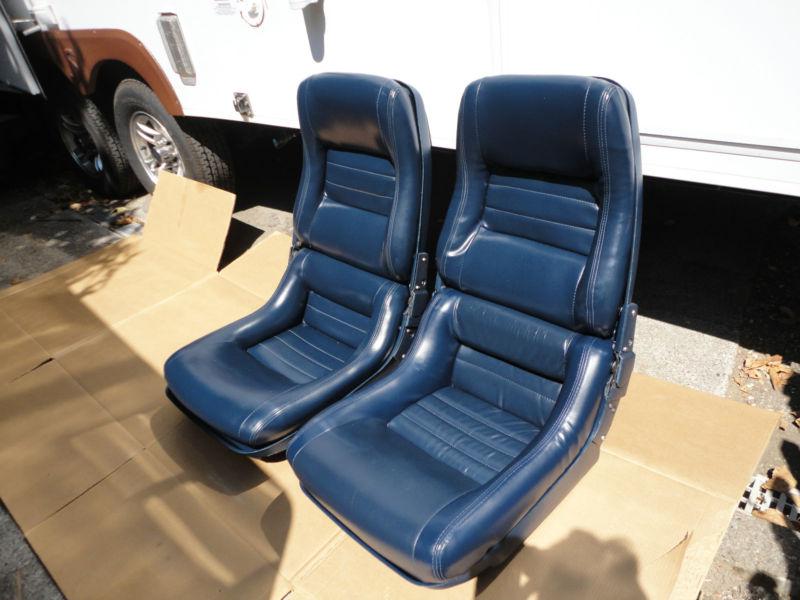 Corvette seats 78-82 pace car style, free shipping