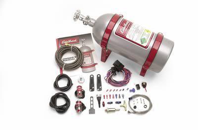 Edelbrock performer nitrous system wet 60 hp max 10 lb bottle 71002